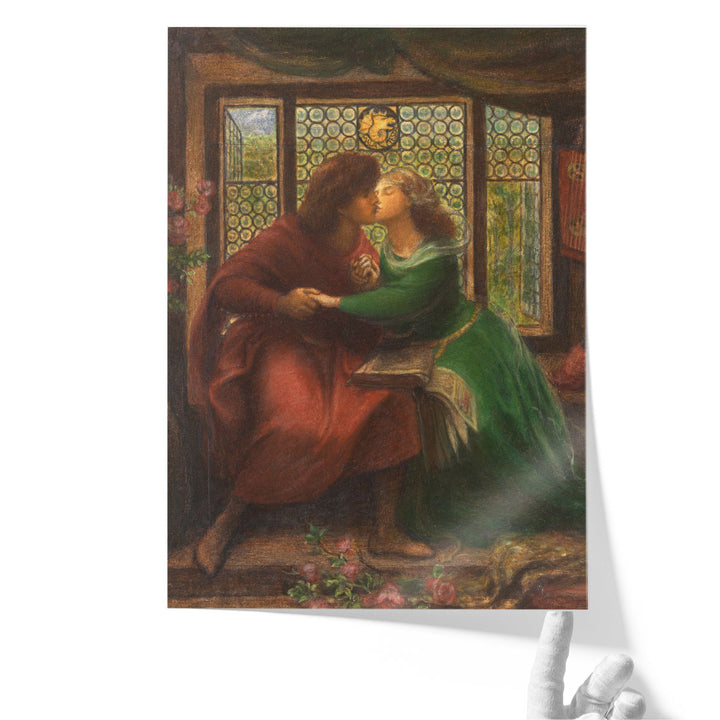 Paolo and Francesca Da Rimini, 1855 - Canvas Print Wall Art