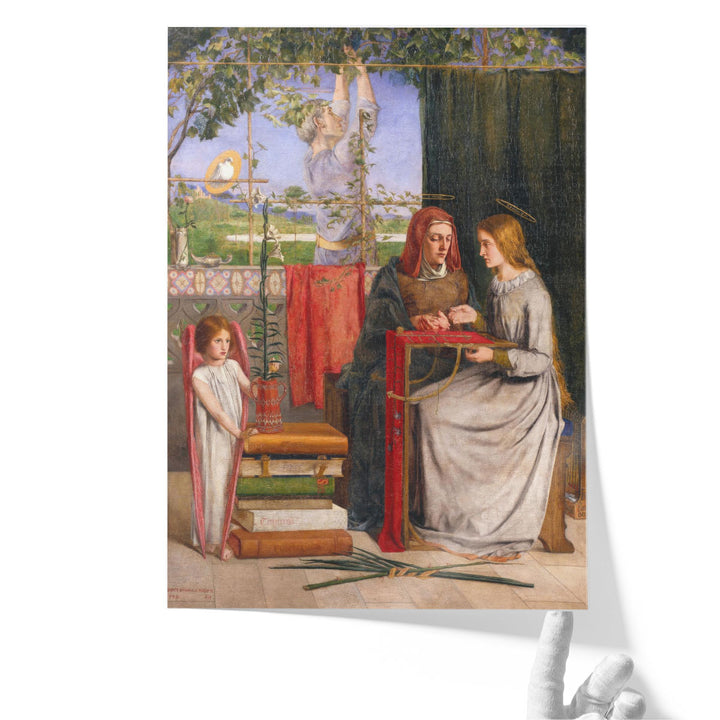 The Girlhood of Mary Virgin - Canvas Print Wall Art