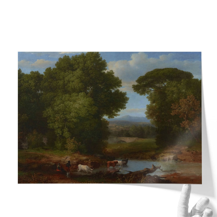 A Bit of the Roman Aqueduct - Canvas Print Wall Art