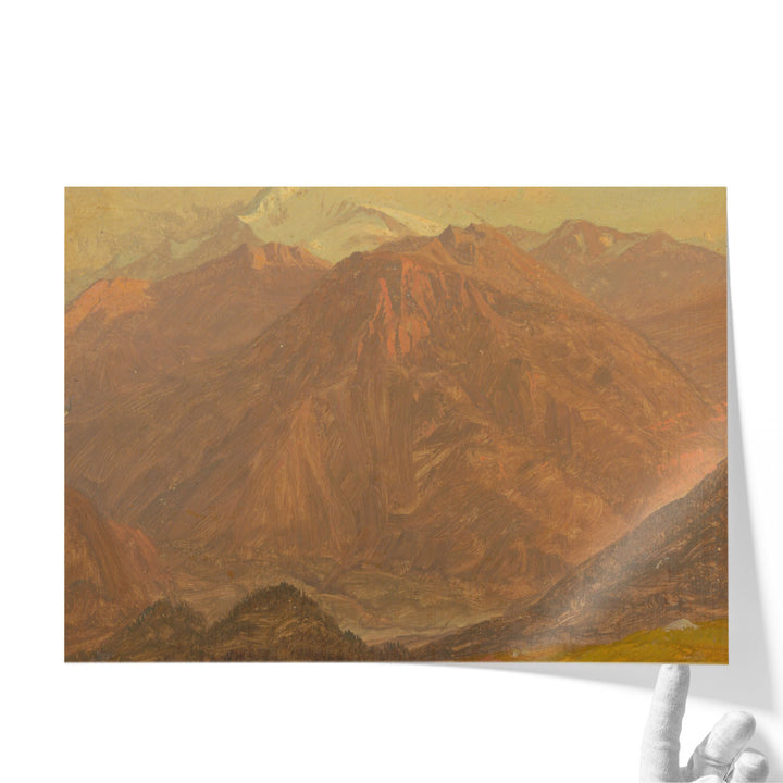 Colombia or Ecuador, Mountains - Canvas Print Wall Art