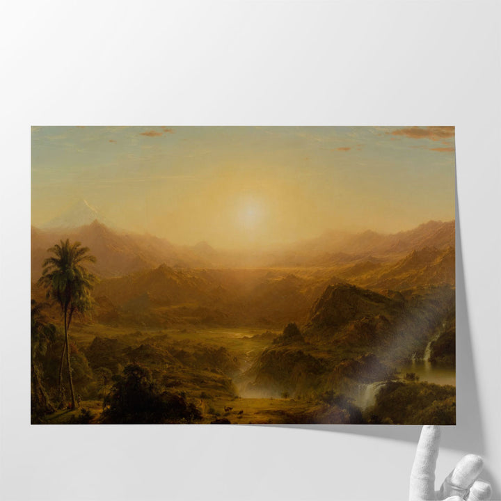 The Andes of Ecuador - Canvas Print Wall Art