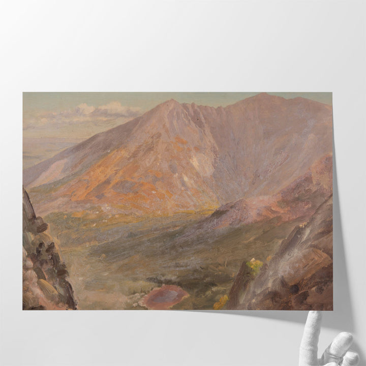 Mt. Katahdin, Great Basin from South Turner Mountain - Canvas Print Wall Art