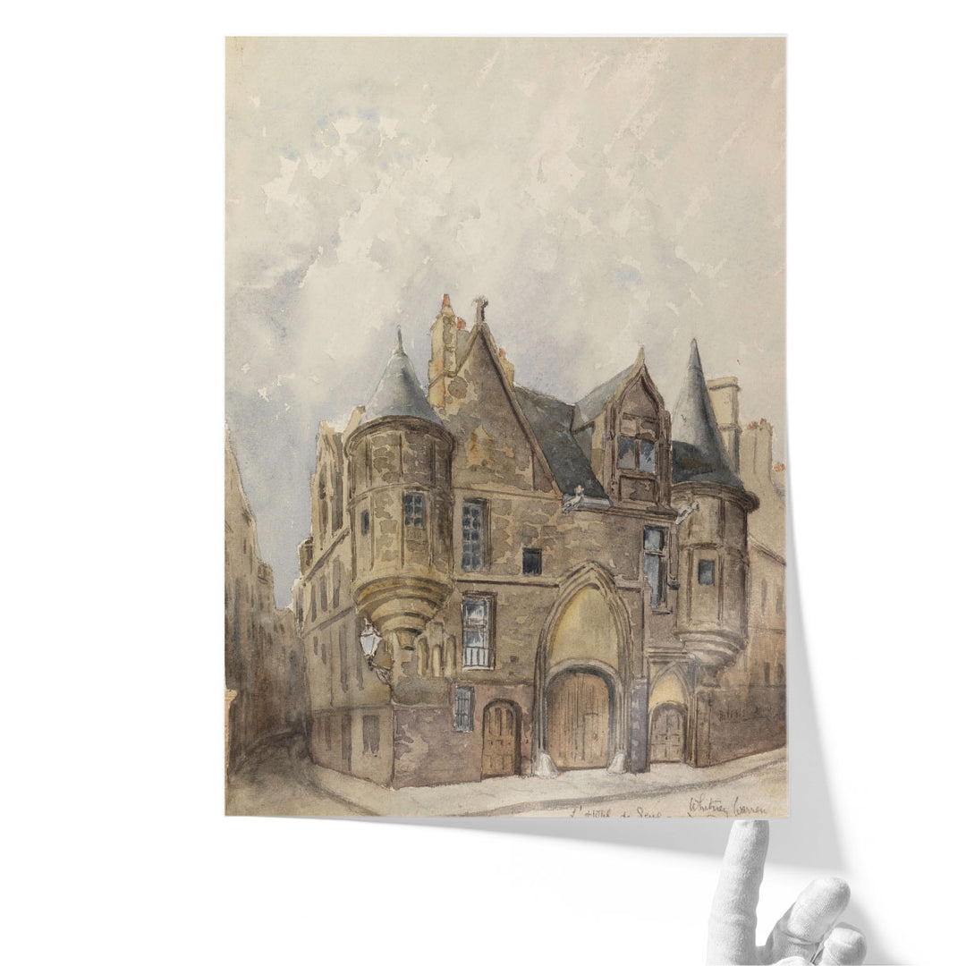 Hotel de Sens, Paris - Canvas Print Wall Art