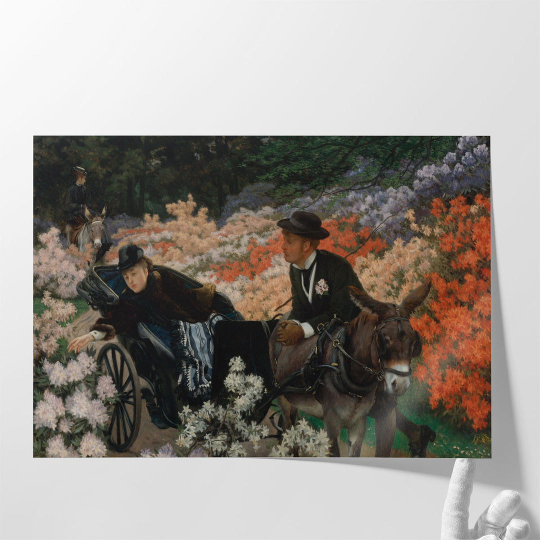 The Morning Ride - Canvas Print Wall Art