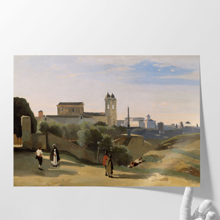Monte Pincio, Rome, 1942 - Canvas Print Wall Art