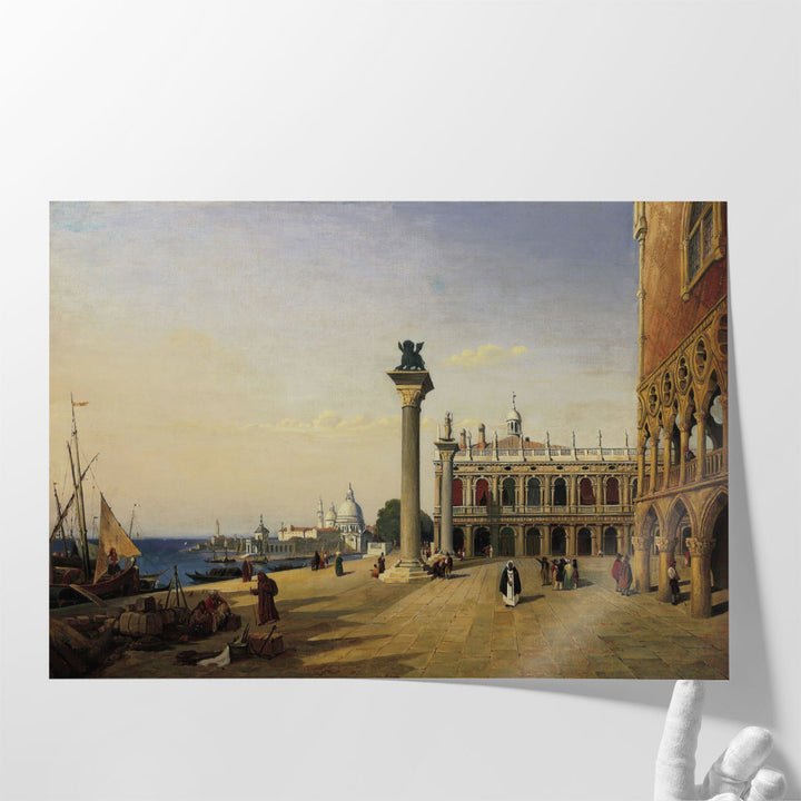 Venise, La Piazetta - Canvas Print Wall Art
