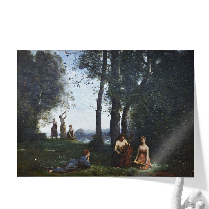 Le Concert champetre, 1857 - Canvas Print Wall Art