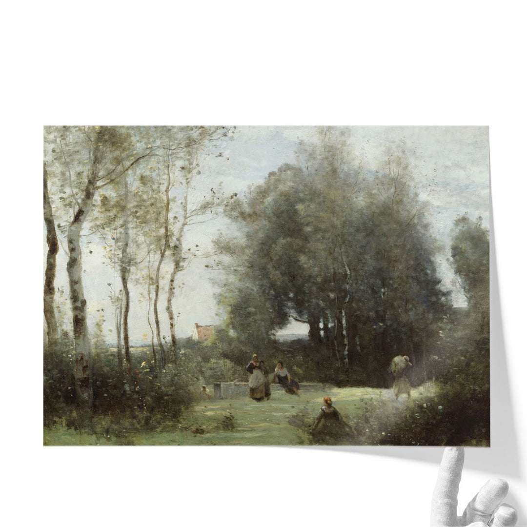 Arleux-Palluel, The Bridge of Trysts, 1871 - Canvas Print Wall Art