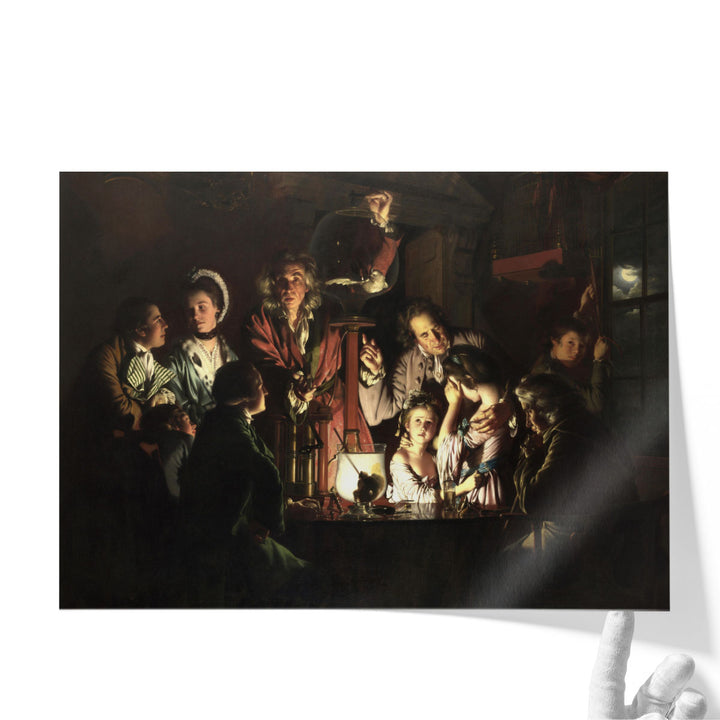 An Experiment on a Bird in an Air Pump, 1768 - Canvas Print Wall Art
