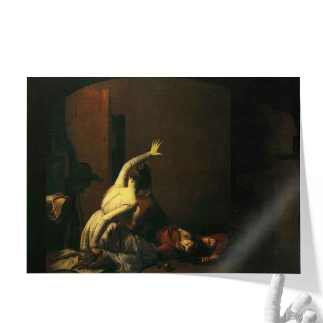 Romeo and Juliet, The Tomb Scene - Canvas Print Wall Art