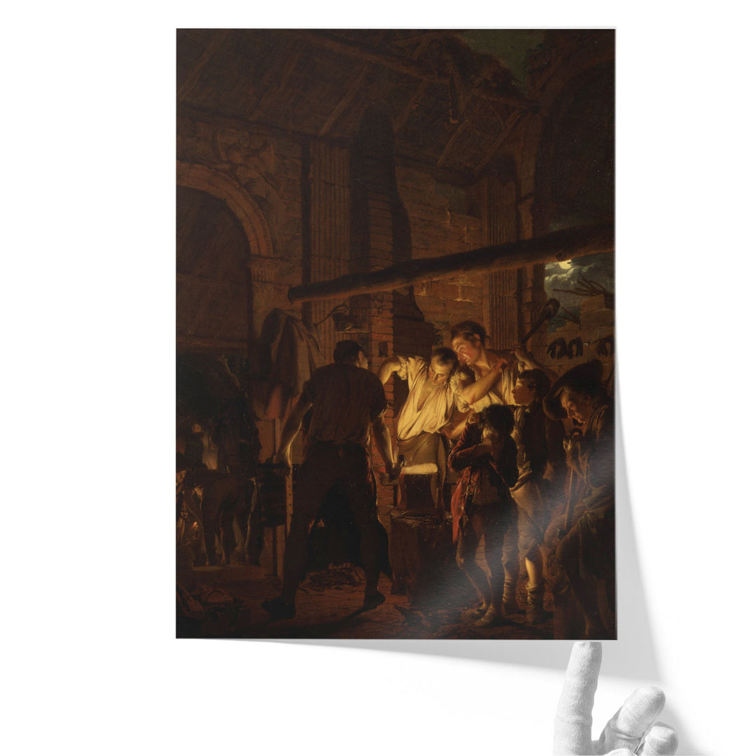 The Blacksmith's Shop - Canvas Print Wall Art
