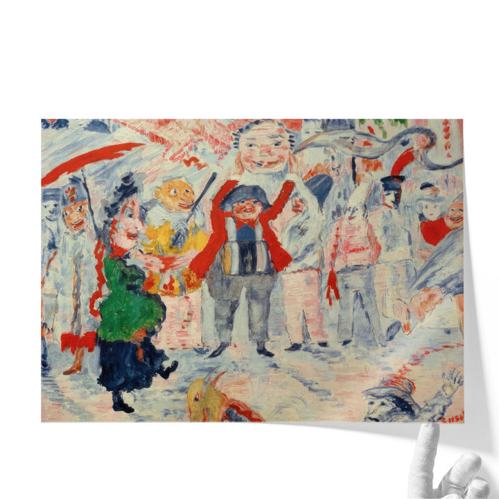 Karneval in Flandern- Canvas Print Wall Art