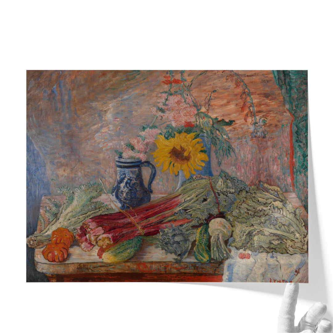 Flowers and Vegetables, 1896 - Canvas Print Wall Art