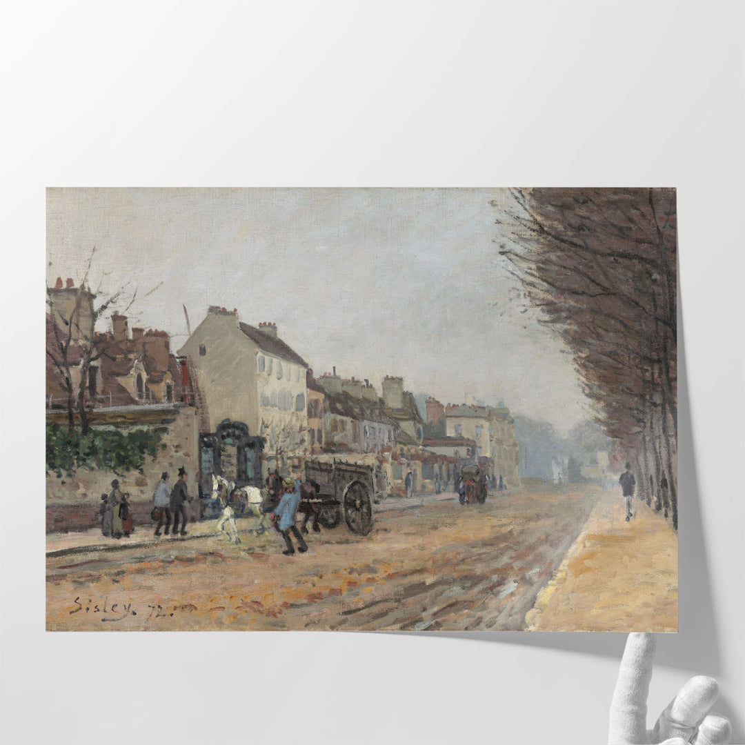 Boulevard Heloise , Argenteuil - Canvas Print Wall Art