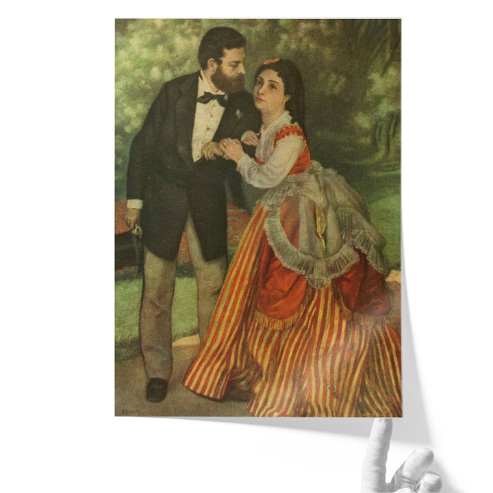 The Betrothed - The Sisley Household - Canvas Print Wall Art
