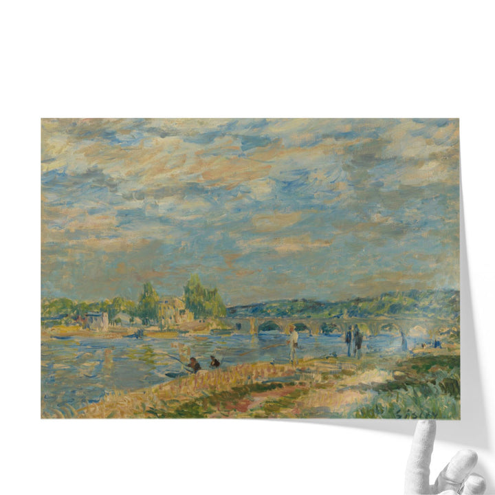 The Bridge at Sevres, 1877 - Canvas Print Wall Art