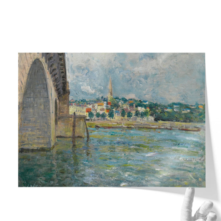 Le Pont De St. Cloud, 1877 - Canvas Print Wall Art