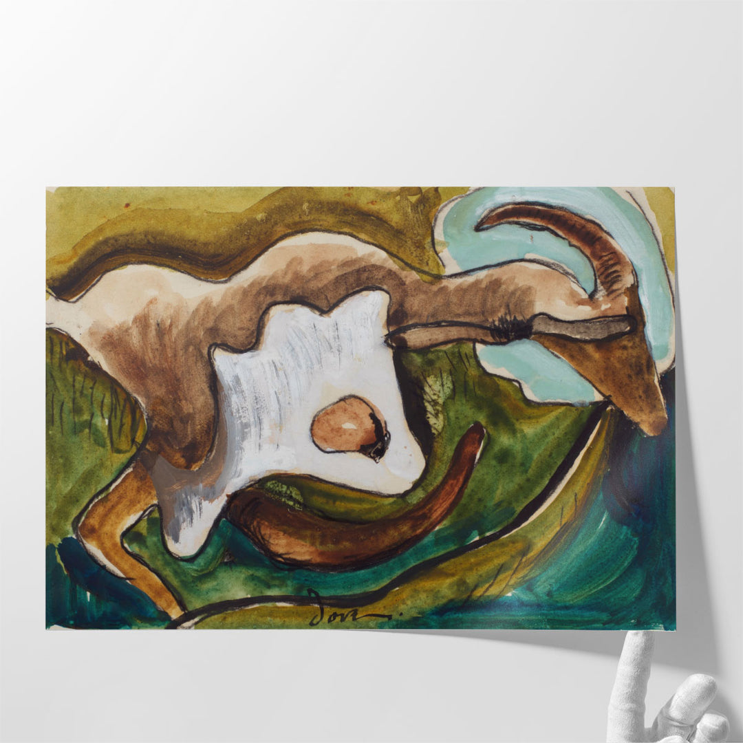 Study for Goat, 1934 - Canvas Print Wall Art
