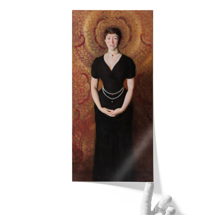 Portrait of Isabella Stewart Gardner - Canvas Print Wall Art