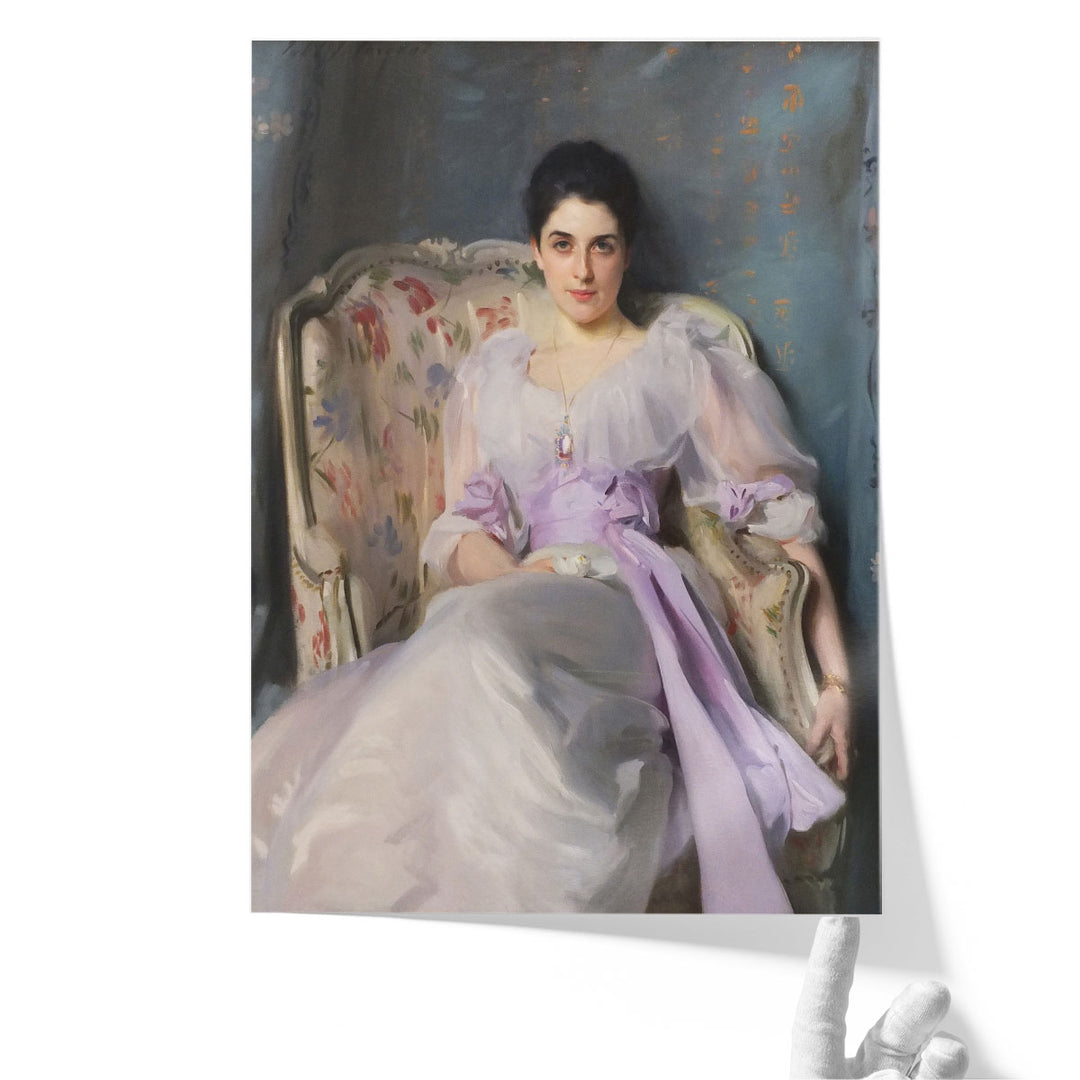 Portrait of Lady Agnew of Lochnaw - Canvas Print Wall Art