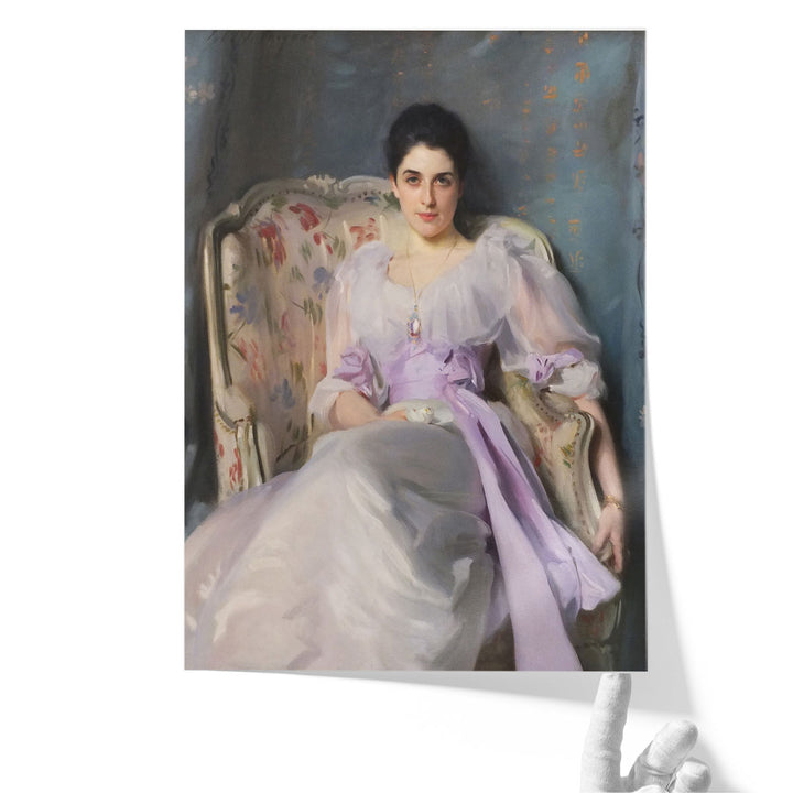 Portrait of Lady Agnew of Lochnaw - Canvas Print Wall Art