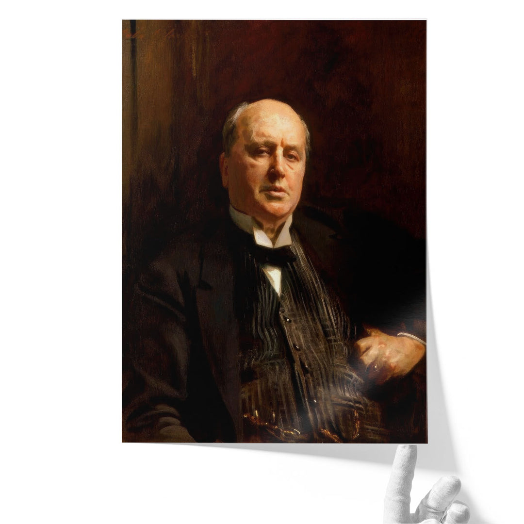 Portrait of Henry James - Canvas Print Wall Art