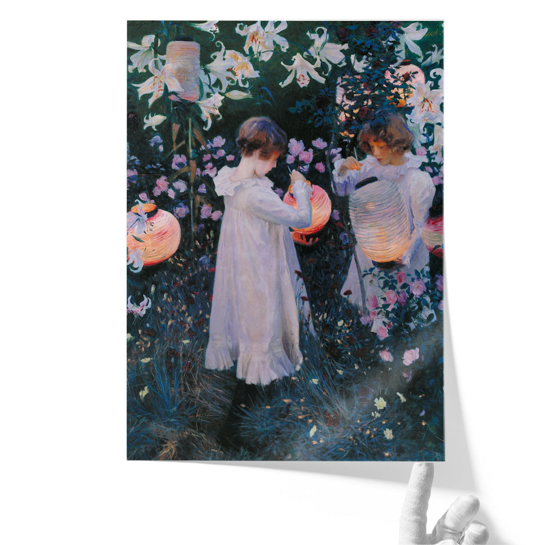 Carnation, Lily, Rose - Canvas Print Wall Art