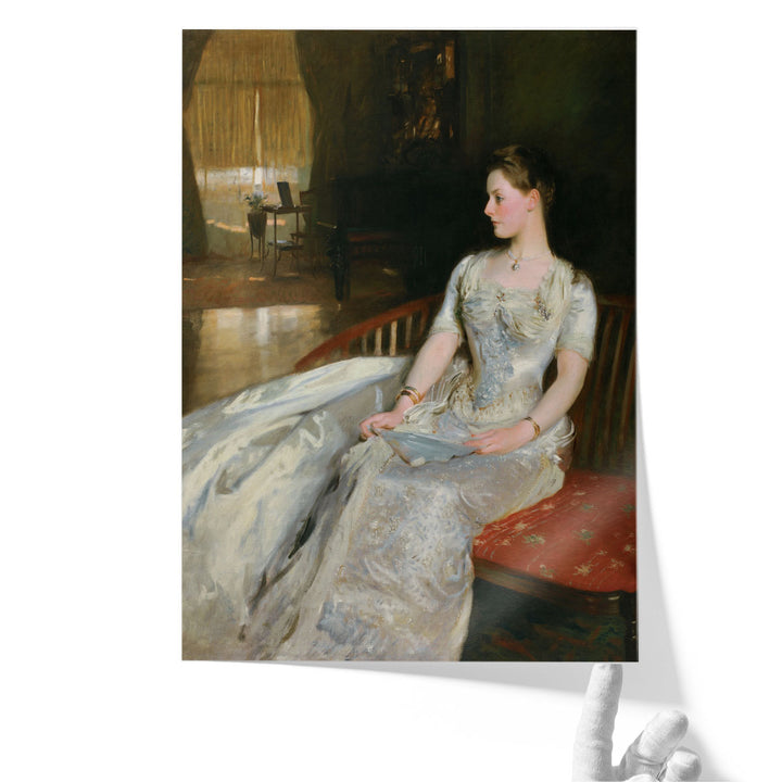 Portrait of Mrs. Cecil Wade - Canvas Print Wall Art