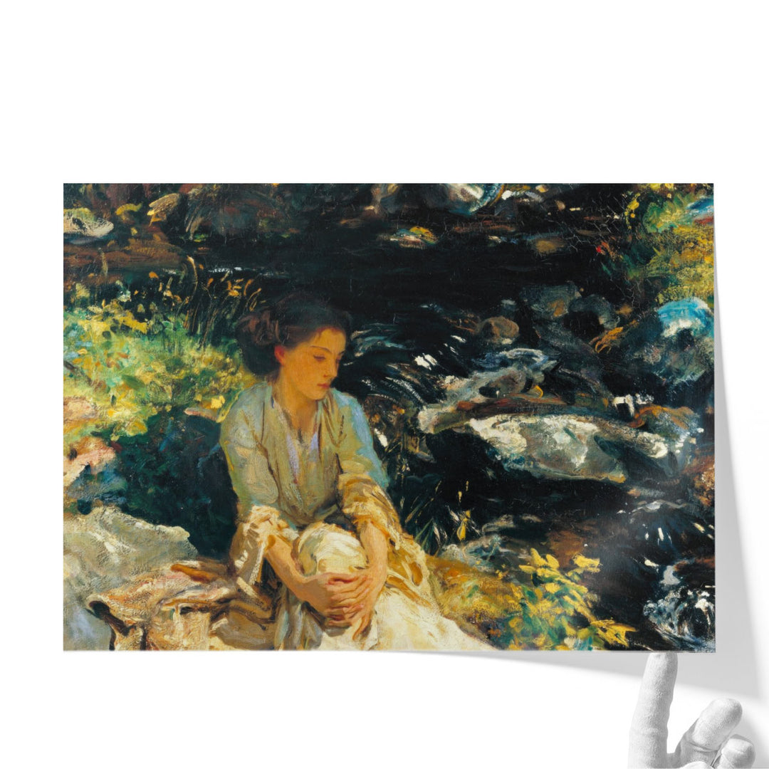 Sargent, Black Brook - Canvas Print Wall Art