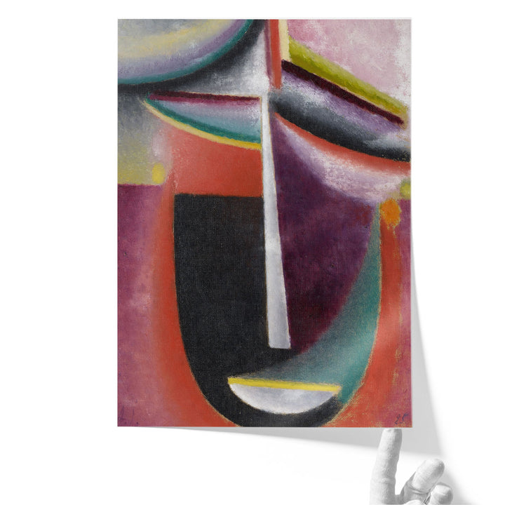 Abstract Head, Mysterium, 1925 - Canvas Print Wall Art