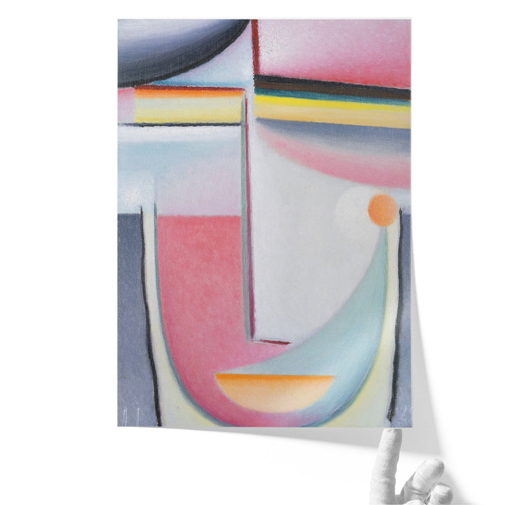 Abstract Head, Symphony in Pink, 1929 - Canvas Print Wall Art