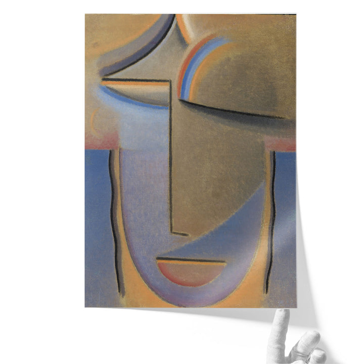 Abstract Head, Evening, 1927 - Canvas Print Wall Art