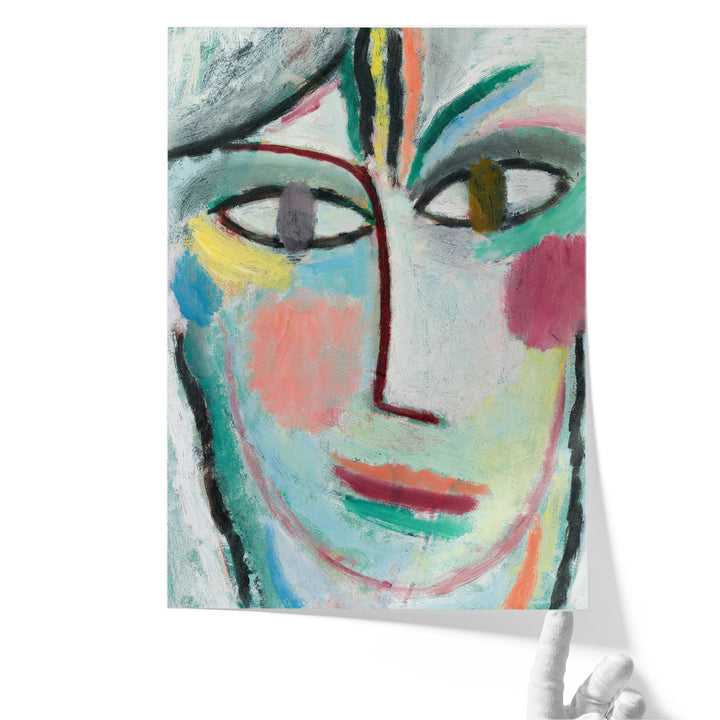 Head Of A Woman, Femina, 1922 - Canvas Print Wall Art