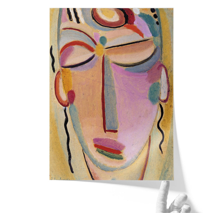 Mystical Head, Meditation, 1918 - Canvas Print Wall Art