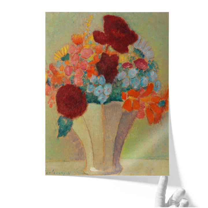 Grosses Stillleben, Helles Bouquet - Canvas Print Wall Art