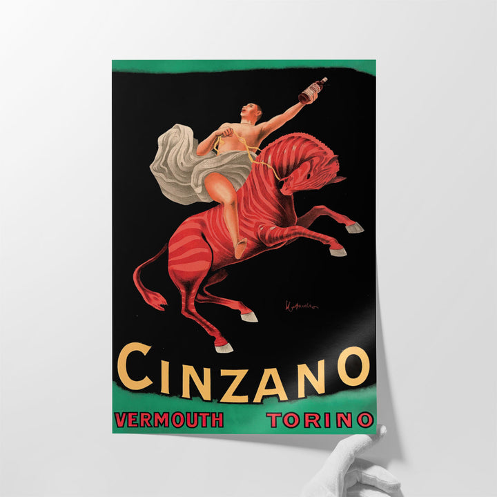 Cinzano Vermouth Torino, 1910 - Canvas Print Wall Art