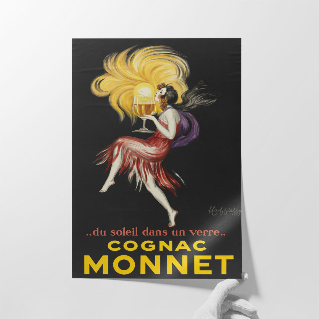 Cognac Monnet, 1927 - Canvas Print Wall Art