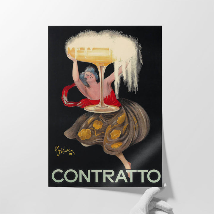 Contratto, 1922 - Canvas Print Wall Art