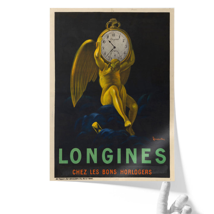 Longines Chez Les Bons Horlogers, 1911 - Canvas Print Wall Art