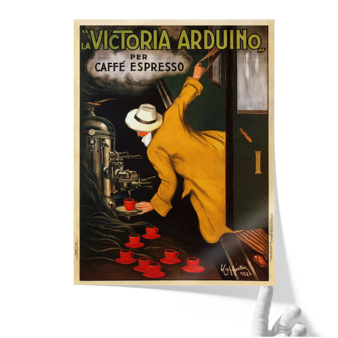 Advertising Poster for Victoria Arduino - Canvas Print Wall Art