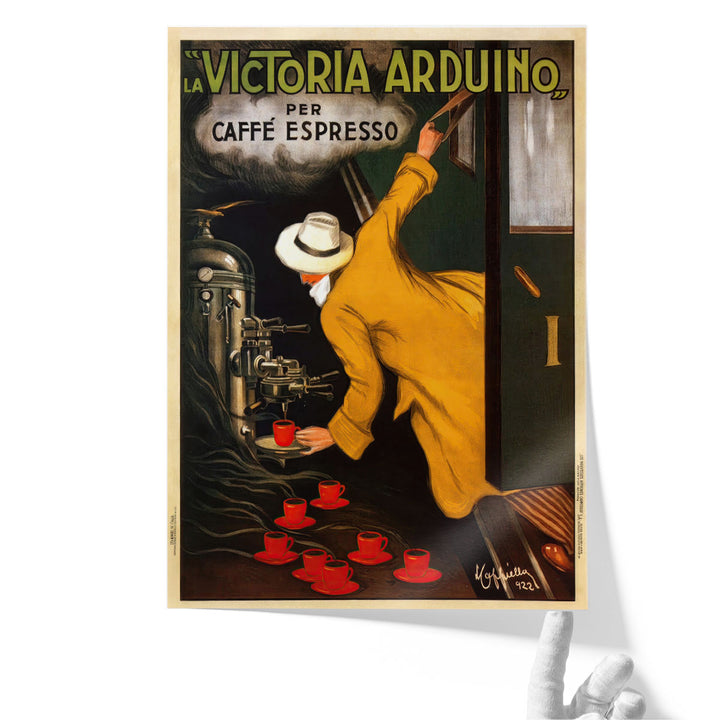 Advertising Poster for Victoria Arduino - Canvas Print Wall Art