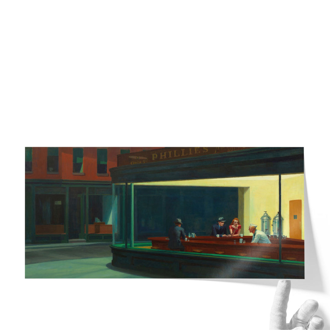 Nighthawks, 1942 - Canvas Print Wall Art