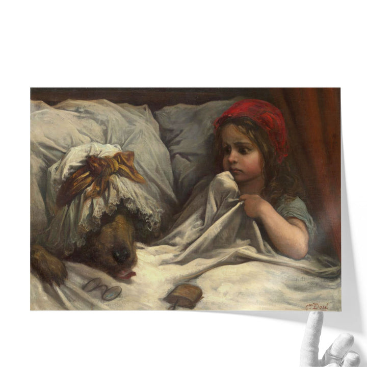 Little Red Riding Hood - Canvas Print Wall Art