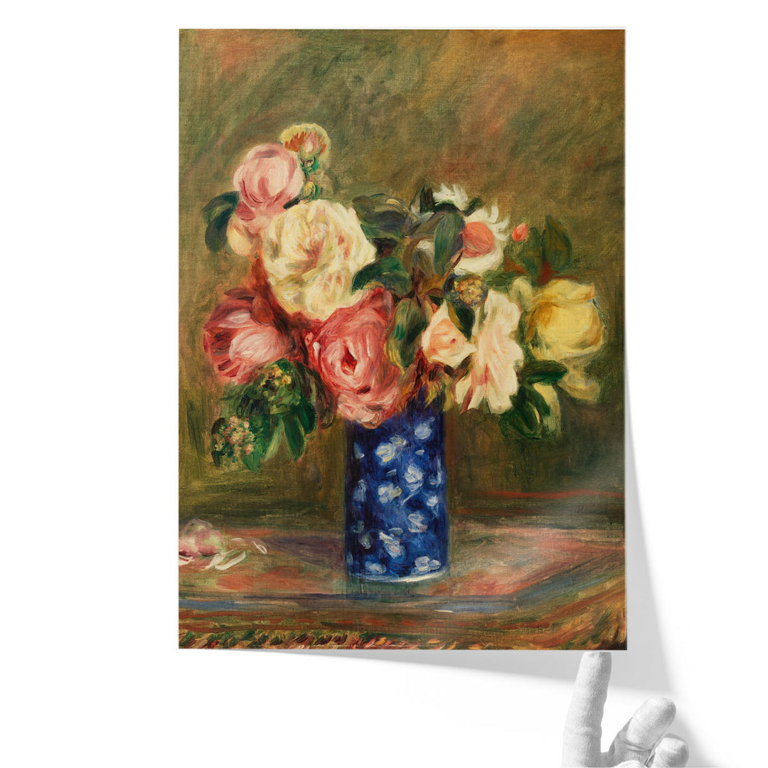 Le Bouquet de Roses, 1882 - Canvas Print Wall Art