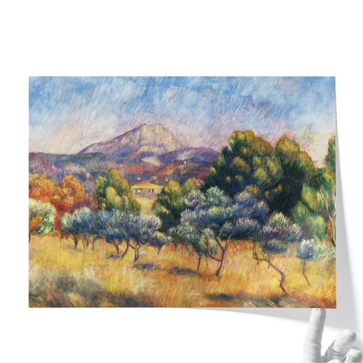 Montagne Sainte Victoire - Canvas Print Wall Art
