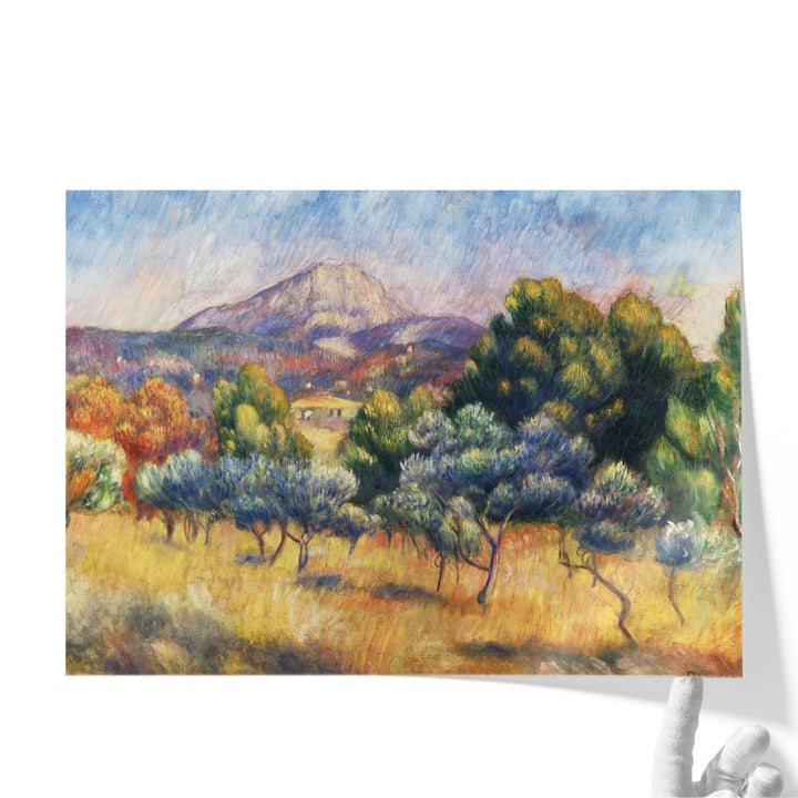 Montagne Sainte Victoire - Canvas Print Wall Art