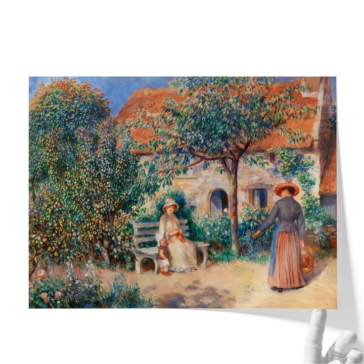 En Bretagne, 1886 - Canvas Print Wall Art