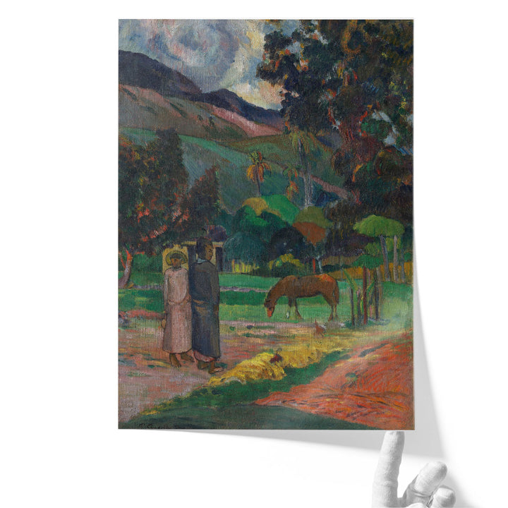 Tahitian Landscape, 1892 - Canvas Print Wall Art