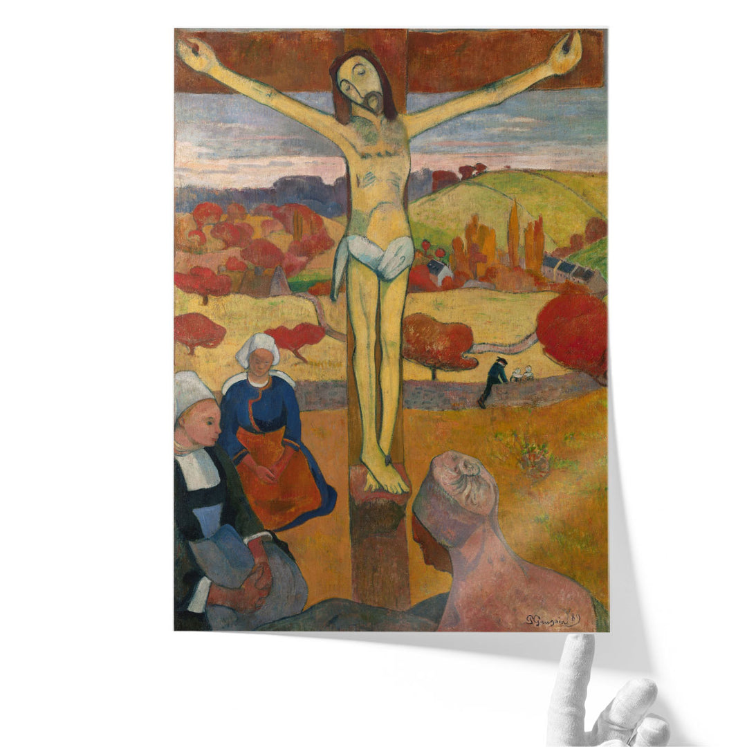 The Yellow Christ, 1889 - Canvas Print Wall Art