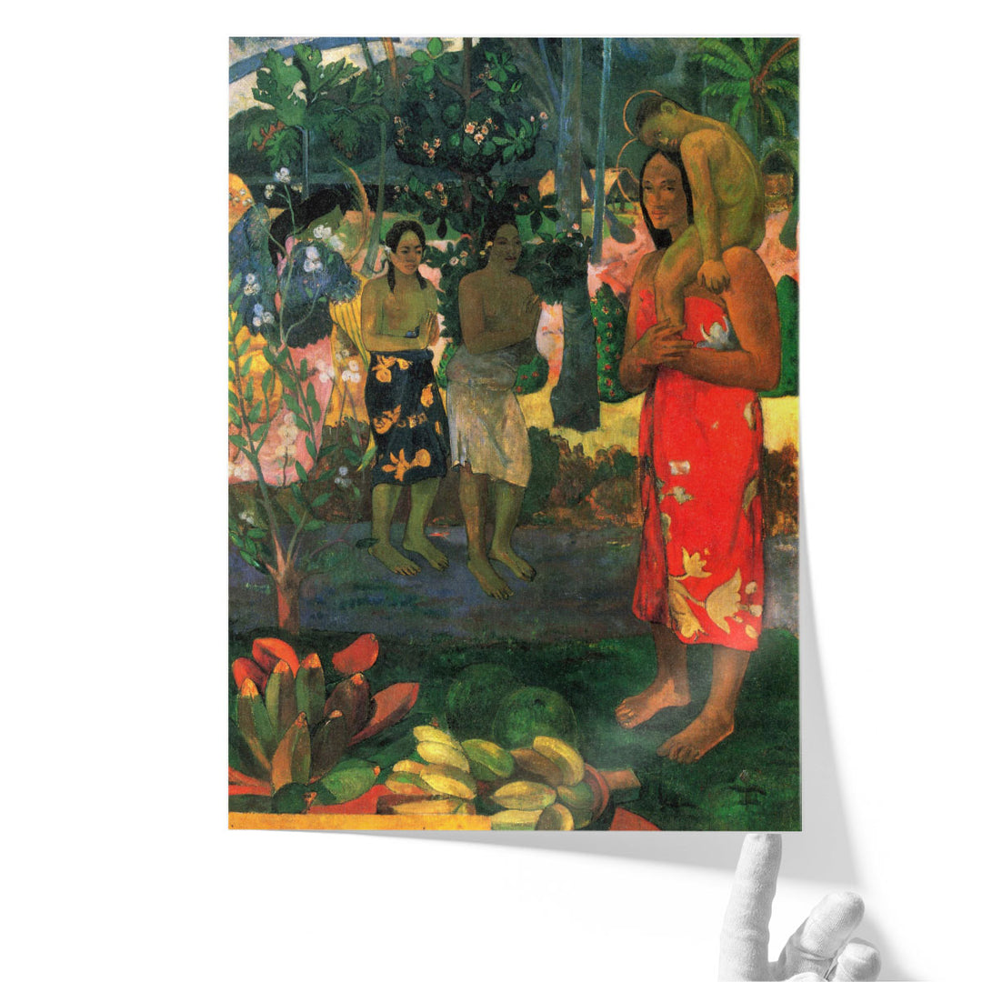 Gauguin ia Orana Maria - Canvas Print Wall Art